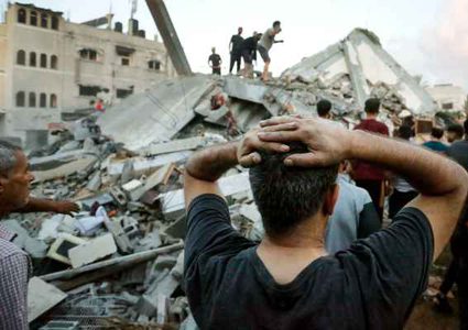 شهداء وجرحى في غارات عنيفة للاحتلال على مخيم جباليا