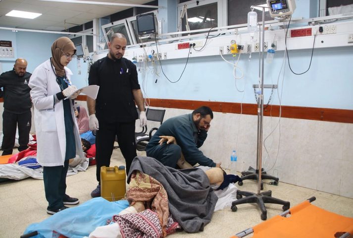 توقف مولدات الكهرباء بمستشفى غزة الأوروبي في خان يونس