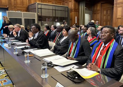 "العدل الدولية" تبحث اليوم طلب جنوب إفريقيا إصدار أمر بوقف هجوم الاحتلال على رفح