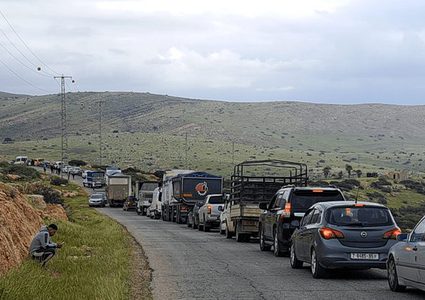 الاحتلال يشدد إجراءاته العسكرية على حاجز تياسير