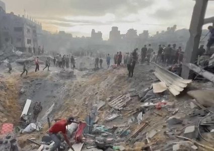 الدمار يعم مخيم جباليا وسط استمرار العمليات البرية