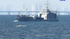 سفن المساعدات الأمريكية على شاطئ غزة والميناء العائم”