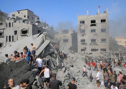 استمرار العدوان على مخيم جباليا وسط أوضاع إنسانية وصحية كارثية