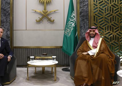 بلينكن: اللمسات الأخيرة على الاتفاقيات مع السعودية قد تتم "بعد أسابيع"