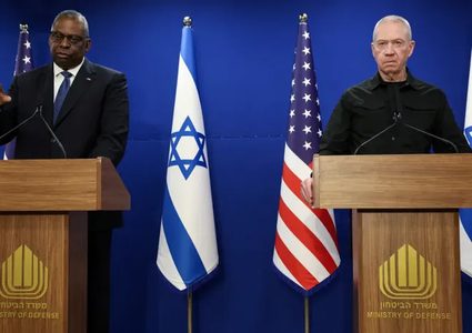 أوستن مهاتفاً غالانت: علينا تجنب تعارض العمليات الإنسانية والعسكرية بغزة