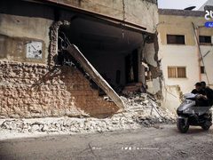 آثار الدمار والتخريب الذي خلفه جيش الاحتــلال في مدينة جنين ومخيمها