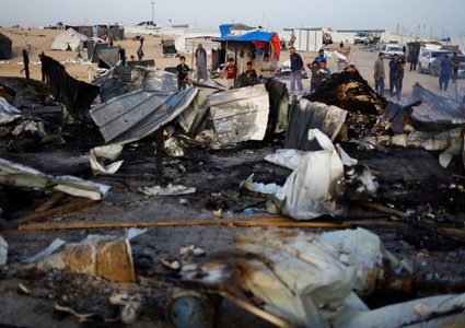 مجزرة جديدة في خيام النازحين برفح- ارتفاع عدد الشهداء إلى 16