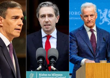 بعد النرويج واسبانيا ...إيرلندا تعلن رسميا الاعتراف بدولة فلسطين