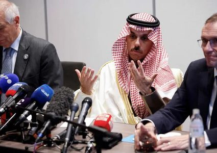 الخارجية السعودية: علينا إيجاد مسار لا رجعة فيه لحل الدولتين