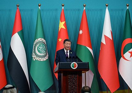 الرئيس الصيني يدعو لعقد مؤتمر سلام دولي بشأن الشرق الاوسط