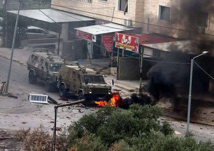 إصابات خلال اقتحام الاحتلال المتواصل لمدينة جنين