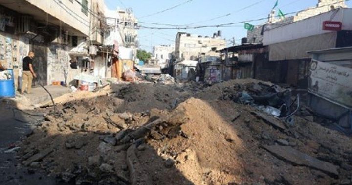 الاحتلال يعتقل شابا ويخلف دمارا في البنية التحتية في جنين ومخيمها