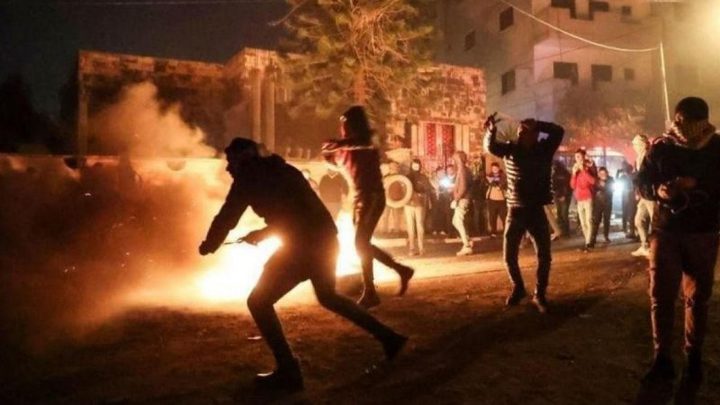 مواجهات مع الاحتلال في إذنا غرب الخليل