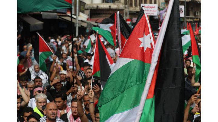 آلاف الأردنيين يشاركون في مسيرات تطالب بوقف العدوان على شعبنا