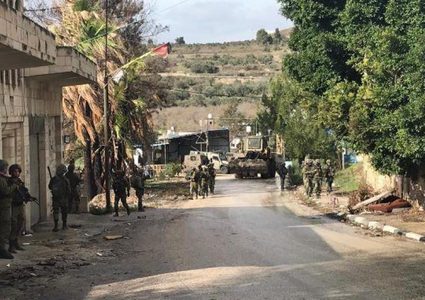 الاحتلال يقتحم قرية برقة شرق رام الله