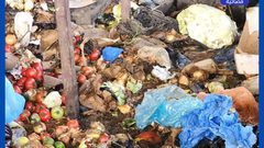 جانب من الدمار الكبير  الذي خلّفه جيش الاحتلال في حسبة رام الله