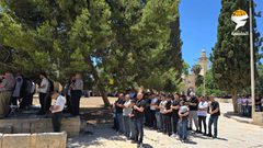 40 ألف مواطن يأدون صلاة الجمعة في المسجد الأقصى المبارك