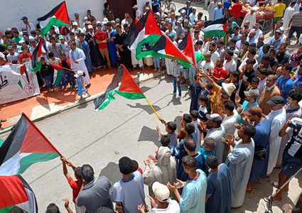 تظاهرات في مدن وعواصم عالمية تنديدا بالعدوان على قطاع غزة