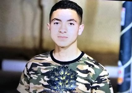 تشييع جثمان الشهيد أحمد حميدات في أريحا