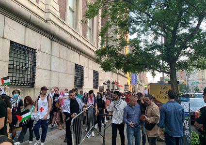 طلاب جامعة كولومبيا يعتصمون مجددا ضد الحرب على قطاع غزة