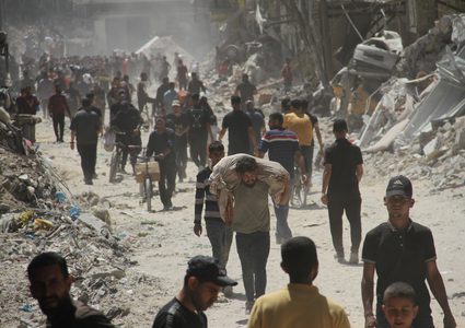 الدفاع المدني بغزة : انتشال جثامين 50 شهيدا من مخيم جباليا