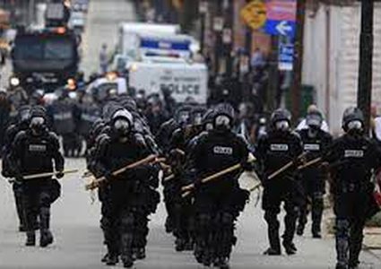 شرطة نيويورك تقمع مظاهرة مناصرة لفلسطين