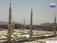 الحجاج في المدينة المنورة يستعدون لأداء مناسك الحج