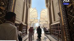 الحجاج في المدينة المنورة يستعدون لأداء مناسك الحج