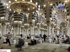 الحجاج في المدينة المنورة يستعدون لأداء مناسك الحج