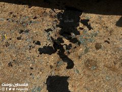 تضرر مركبة جراء حرقها من قبل المستوطنين في بلدة قصرة جنوب نابلس