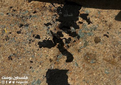 تضرر مركبة جراء حرقها من قبل المستوطنين في بلدة قصرة جنوب نابلس