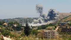 شهيدان في غارة إسرائيلية على بلدة عيترون جنوب لبنان