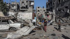 الهلال الأحمر الفلسطيني: إصابة 12 في قصف إسرائيلي استهدف مخيم المغازي وسط غزة