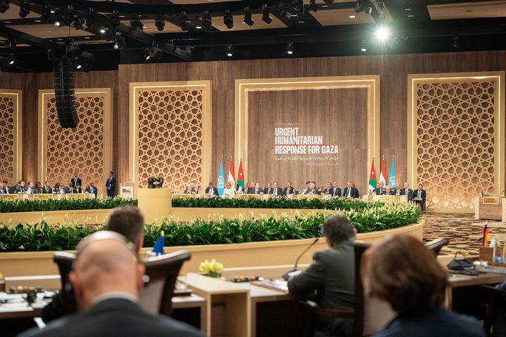 مؤتمر "الاستجابة الإنسانية" يدعم الوساطة الحالية لوقف إطلاق النار في غزة