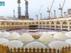 حجاج بيت الله الحرام في اليوم 7 من ذي الحجة