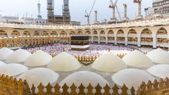 حجاج بيت الله الحرام في اليوم 7 من ذي الحجة