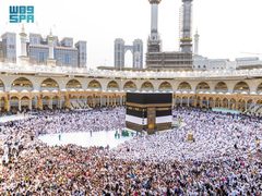 حجاج بيت الله الحرام في اليوم 7 من ذي الحجة
