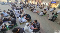 حلقات تسميع القرآن الكريم شرق حي التفاح شرق مدينة غزة