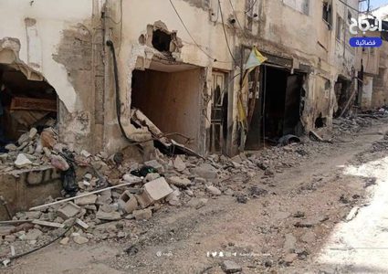 بلدية جنين والاشغال تشرعان بإزالة آثار الدمار التي خلفتها قوات الاحتلال