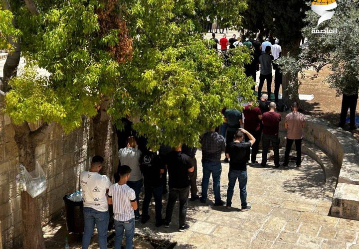 30 ألفا يؤدون صلاة الجمعة في المسجد الأقصى