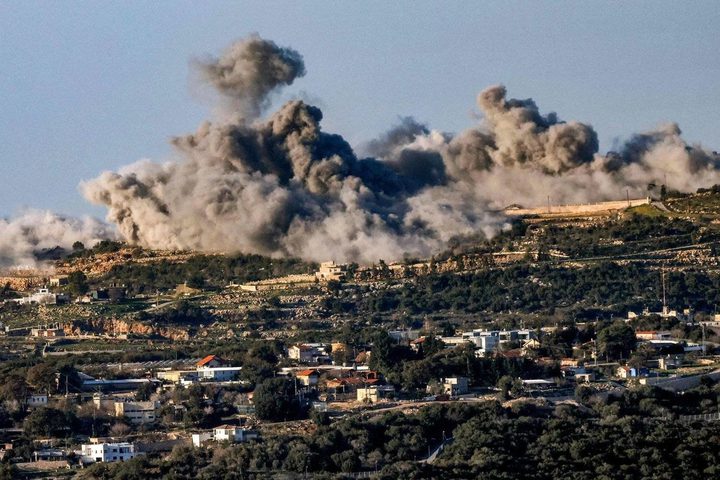 الاحتلال يشن غارتين على بلدتي عيترون وعيتا الشعب جنوب لبنان