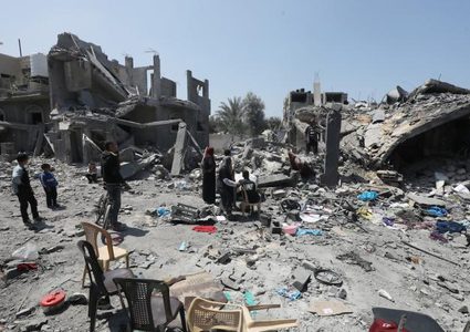 انتشال جثامين 9 شهداء من مناطق متفرقة في رفح