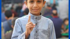 أطفال شمال غزة في أول أيام عيد الأضحى المبارك