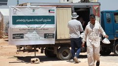 تراجع في توزيع لحوم الأضاحي في مخيمات شمال غرب سوريا