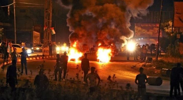 إصابات بالاختناق خلال مواجهات مع الاحتلال في أوصرين جنوب نابلس
