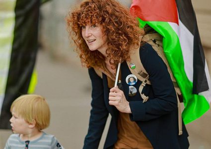 تظاهرة في أوسلو دعماً لغزة