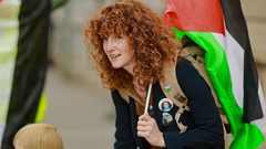 تظاهرة في أوسلو دعماً لغزة