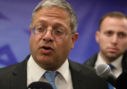 بن غفير: يجب استمرار الحرب في الجنوب والشمال