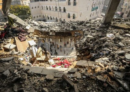 شهداء وجرحى في غارات إسرائيلية على مدينة غزة