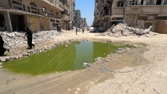 تزايد المخاوف من انتشار الأوبئة والأمراض المعدية في قطاع غزة